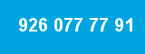 926 077 77 91